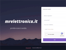 Tablet Screenshot of mrelettronica.it